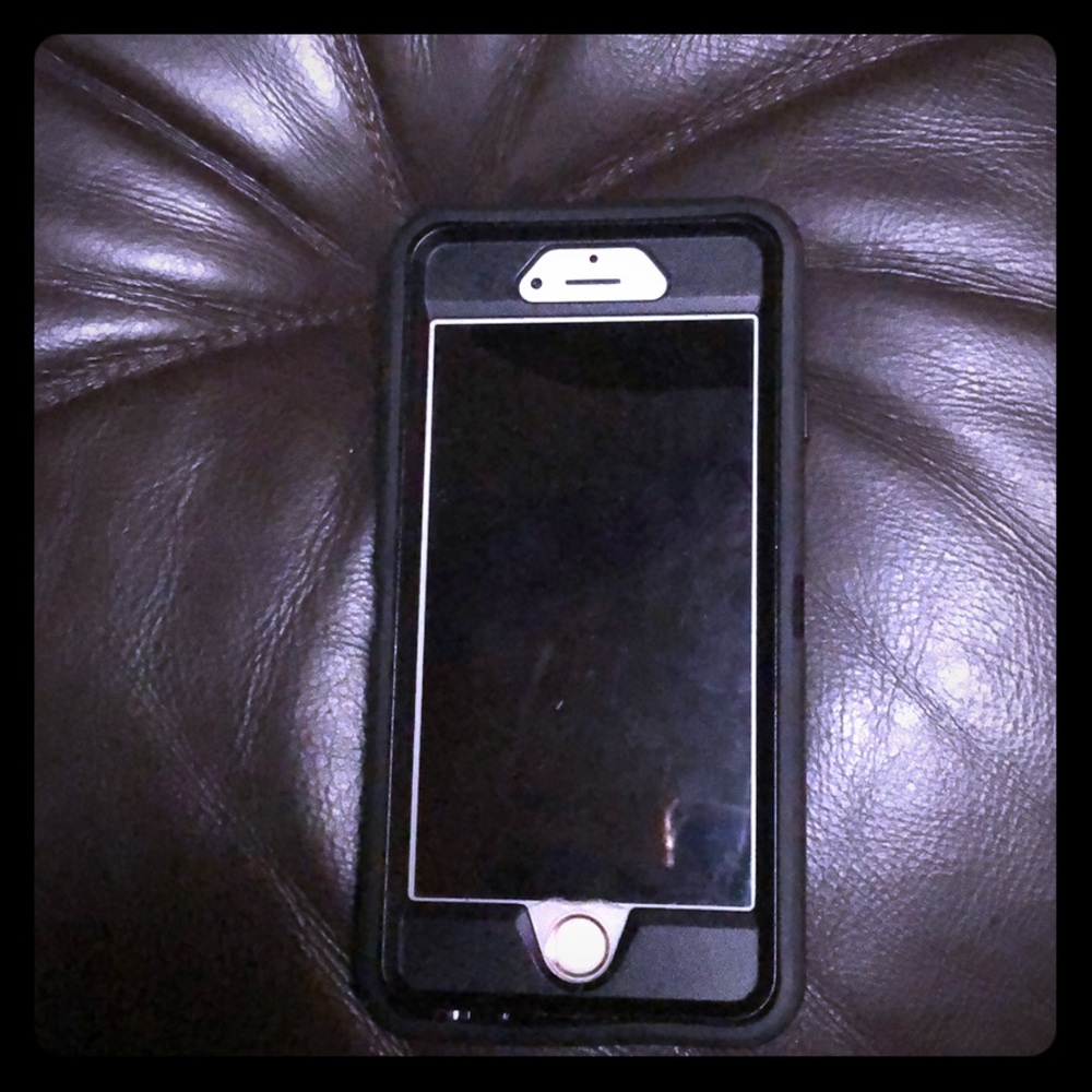 iPhone 6s with case